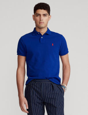 Polo Ralph Lauren POLO เสื้อโปโล  รุ่น MNPOKNI1N820346 สี 400 BLUE