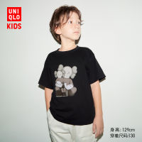 Uniqlo ชุดเด็กเด็กผู้ชาย/เด็กผู้หญิง (UT) เสื้อยืดพิมพ์ลายการ์ตูน (แม่แขนสั้นเด็กใหม่) 467771