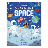 Usborne First Sticker Book SPACE หนังสือภาษาอังกฤษสำหรับเด็ก