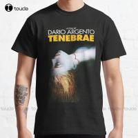 Tenebrae (Poster Art) Tenebre Crystal Plumage, Martino, Horror Classic T-Shirt Halloween Cute Shirts For Women Xs-Retro 4XL 5XL 6XL