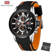 MINIFOCUS MINI FOCUS MF0287G สุดหรูนาฬิกาข้อมือมียี่ห้อแฟชั่นผู้ชายกีฬาควอตซ์นาฬิกาเทรนด์นาฬิกาข้อมือสำหรับชาย Jam Tangan Lelaki