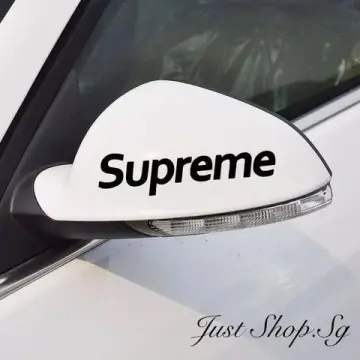 Supreme 2025 window sticker