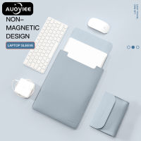 AUOVIEE กระเป๋าแล็ปท็อปกันน้ำ,กระเป๋าขนาด11 12 13.3 14 15 15.6นิ้วเคสสำหรับ MacBook Air 13 Pro M1ซองโน้ตบุ๊ก Huawei Xiaomi อุปกรณ์เสริม