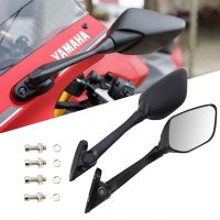 For YAMAHA YZF R3 2015-2018 YZF-R3 Motorcycle Motorbike Foldable Side Mirrors Blind Spot Rearview Mirrors Cover Cap Mirrors