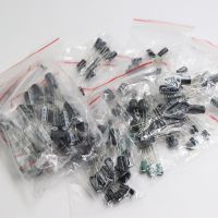 120pcs 12 value kit 1uF-470uF Electrolytic Capacitor Package kit 1UF 2.2UF 3.3UF 4.7UF 10UF 22UF 33UF 47UF 100UF 220UF