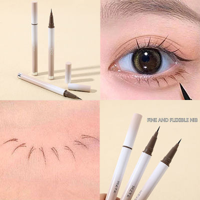 Ultra Thin Waterproof Liquid Eyebrow Easy To Color ปากกาเขียนคิ้วกันเหงื่อ Eye Makeup Cosmetic