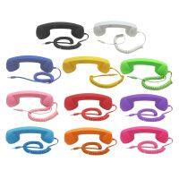 【CW】 Retro Telephone Handset 3.5mm Classic Mini for Mobile Phones