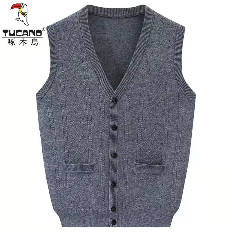 Vest  Cashmere Wool Cardigan Vest  Buy Unique Basic Mens Sweaters   kallspinstore