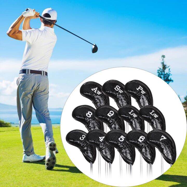 12x-ผ้าคลุมหัวเหล็กกอล์ฟกันน้ำ-golfer-headcover-club-protector-guard-anti-scratch-อุปกรณ์ป้องกันการปฏิบัติ-accs-gift