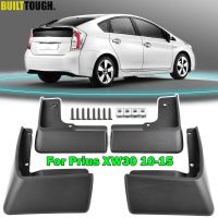 แผ่นบังโคลนรถสำหรับ Toyota Prius XW30 2010-2015บังโคลนอุปกรณ์เสริมแผ่นกันโคลน2013 2011 2012 2014