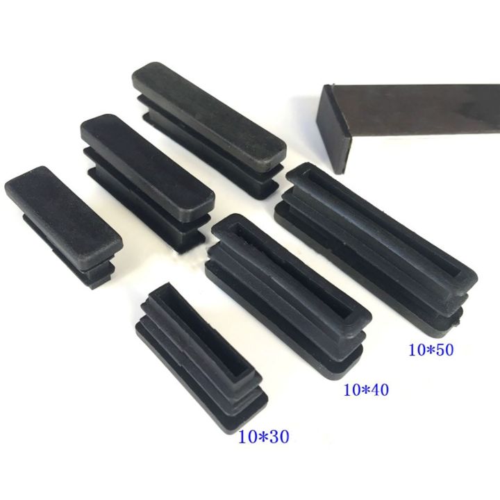 10pcs-black-plastic-square-caps-inner-plug-10-30mm-10-50mm-protection-gasket-dust-seal-end-cover-caps-for-pipe-bolt-furniture-gas-stove-parts-accessor