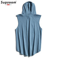 2022 Summer Casual T Shirt Men Hip Hop Cotton Loose Sale Pullover Hooded Sports Fitness Basketball Training Tank Tops