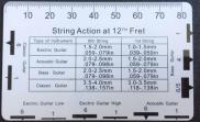 Thước đo Action Đàn Guitar các loại RIZO- đo action cho mọi loại đàn Guitar