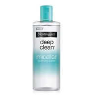 Neutrogena Deep Clean Micellar Purifying Water 400ml ผลิตภัณฑเช็ดทำความสะอาดผิวหน้าและเมคอัพกันน้ำสูตรอ่อนโยน