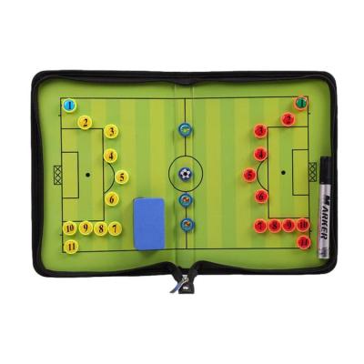 Magnetic Soccer Coaching Board Magnetic Strategy Football Tactics Board Coaches Clipboard with Foldable and Erasable Design Teaching and Sports Coaching Equipment original