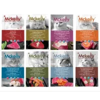 อาหารเปียกแมว Mckelly ขนาด 70gx12pcs.