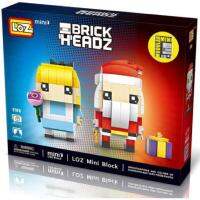 ตัวต่อ LOZ HAAR บล็อก อลิซ อลิสซ์ ใน ดินแดนมหัศจรรย์ ซานต้า คลอส Alice in Wonderland Santa Clause BRICK HEADZ 1705 จัดจำหน่ายโดย HAAR Distributed by HAAR - ของขวัญ วันเกิด จับฉลาก ปีใหม่