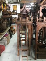 บ้านทรงไทยไม้ บ้านกาแลสูง 145 ซม. ศาลพระภูมิไม้ Spirit House ศาลตายายสไตล์ล้านนา ทำจากไม้สักทั้งหลัง ครบชุด