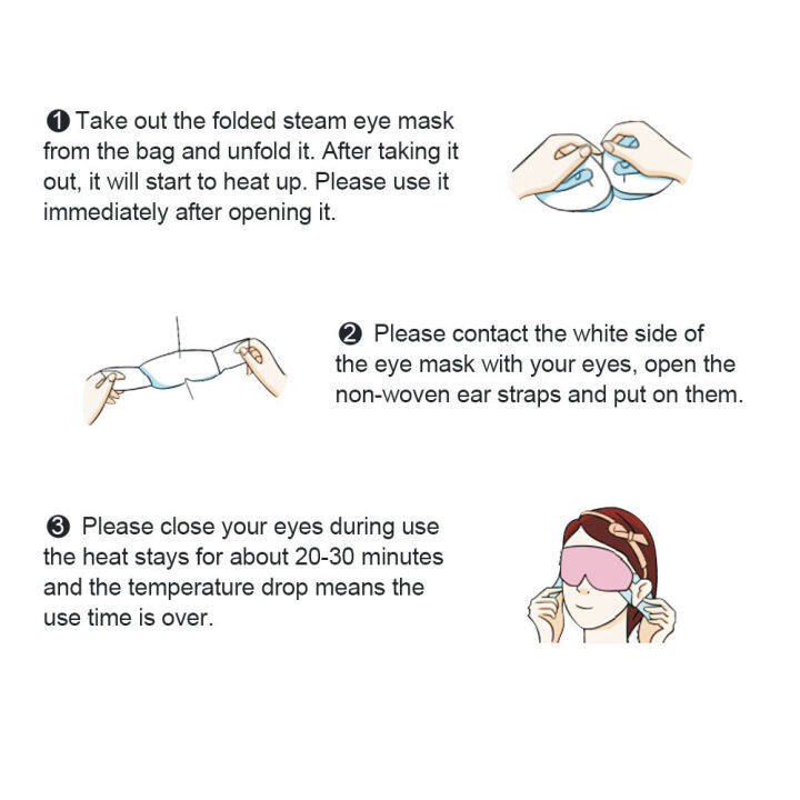 cofoe-แผ่นผ้าปิดตาระบายอากาศป้องกันการนอนหลับอบอุ่นประคบร้อนเมื่อยล้า1ชิ้นไอน้ำร้อนบรรเทาอาการเมื่อยล้าแห้งผ้าปิดตาตาการนอนหลับ