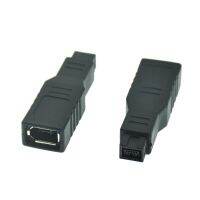 【100%-New】 ODM Auto Parts IEEE 1394 6PIN IEEE1394 1394b หญิง9PIN 400 Firewire ตัวผู้ถึง800