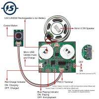 โมดูลเสียงชิปเสียงที่ตั้งโปรแกรมได้สําหรับการ์ดอวยพร 8M USB Charging Sound Board สําหรับ DIY ของเล่นของขวัญสร้างสรรค์