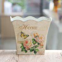 U-RO DECOR รุ่น HOME กระถางดอกไม้ ไซส์ L ขนาด W19 x D19 x H18 CM.