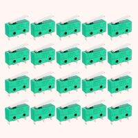 【hot】✺✉ UXCELL 20PCS KW4-3Z-3 Switches SPDT NO 3 Terminals Momentary Short Straight Lever Type Accessories