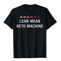 ตลก Keto แถบเสื้อยันหมายถึง Keto คีโตนอาหารของขวัญใหม่มาปกติเสื้อยืดผ้าฝ้ายผู้ชายท็อปส์และประเดิมแฟชั่น