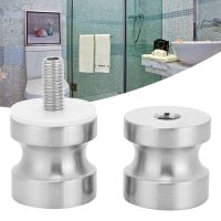 ○✙✻ Glass Door Handles Aluminium Alloy Pull Knobs Replacement Shower Door Handle for Showcase Room Bathroom