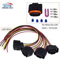 Ignition Coil Connector Harness Plug Wiring Cable For Audi VW A3 A4 A5 A6 A8 Beetle Golf Jetta Passat Rabbit Tiguan Touareg R32