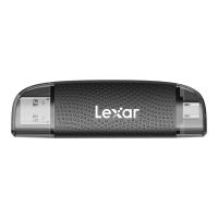 Lexar 310U TF การ์ดรีดเดอร์ SD 3.2 USB อินเตอร์เฟซที่มีไมโครการ์ดความจำ SD ช่องเสียบบัตรแฟลชไดรฟ์ไปยัง USB อ่านการ์ดความจำสำหรับโทรศัพท์อ่านการ์ด