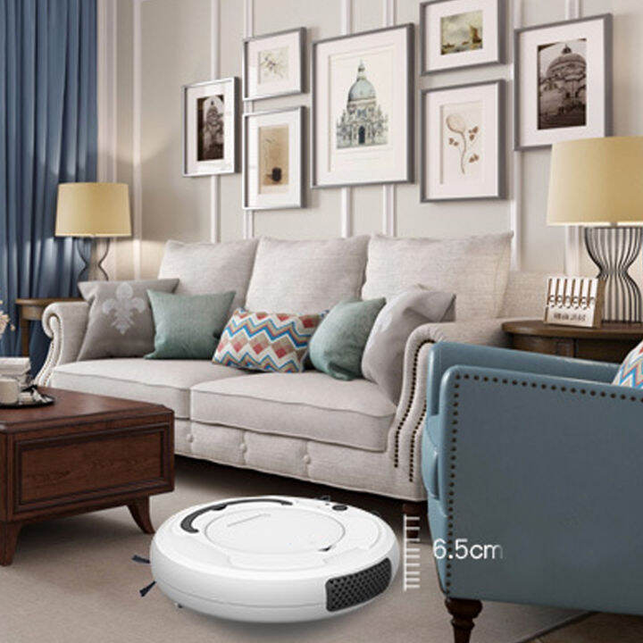 Sweeping Robot 3in1 Smart Robotic Vacuum Cleaner USB Rechargeable