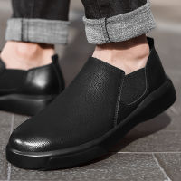 ผู้ชาย Loafers Light หนังรองเท้าสบายๆฤดูใบไม้ผลิฤดูใบไม้ร่วงชายรองเท้าเดินกลางแจ้งสบาย Mens Chaussure Homme แฟชั่น Loafers