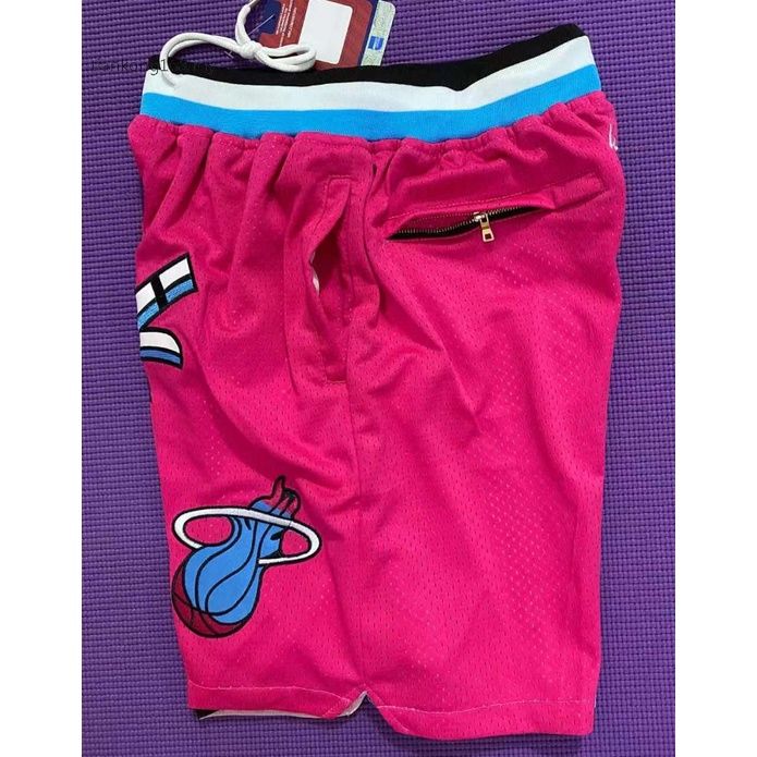 กระเป๋าใหม่ล่าสุด-nba-ผู้ชาย-miami-heat-wade-butler-dragon-herro-adebayo-just-don-โลโก้กางเกงขาสั้นบาสเก็ตบอลกางเกงสีชมพู
