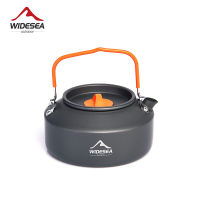 Widesea Camping Coffee Cookware Set Outdoor Tableware Equipment Mug Kettle Pot Cooking Teapot Filter Rack Cup Cauldron Tourism