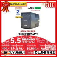 ✨✨#BEST SELLER (โค้ดลด CLYUMIL1 ลด150฿),(โค้ดลด CLJHINH2 ลด3,000฿) UPS SYNDOME ATOM SERIES 800VA/320WATT รุ่น ATOM 800-LED - ประกัน2 ปี ##ที่ชาร์จ หูฟัง เคส Airpodss ลำโพง Wireless Bluetooth คอมพิวเตอร์ โทรศัพท์ USB ปลั๊ก เมาท์ HDMI สายคอมพิวเตอร์