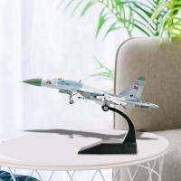 CCFine Diecast โมเดลของเล่นเด็ก1:100เครื่องบินสเกล SU 27สำหรับชั้นวางหนังสือตู้สำนักงาน