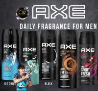 ( ส่งฟรี !! เมื่อซื้อ3กระป๋อง ) แอ็กซ์ สเปรย์ น้ำหอม ระงับกลิ่นกาย ขนาด 50 มล. AXE men deodorant body spray FRESH