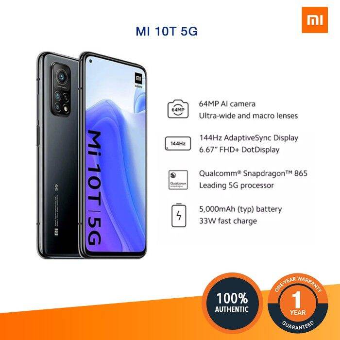 mi 10t 5g screen size