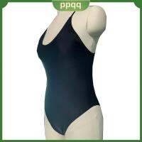 ชุดว่ายน้ำแบบร้อยเชือกเปิดหลัง PPQQ Monokini บอดี้สูทรอมเปอร์