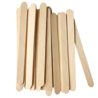 ELEGANT Craft Sticks Ice Cream Sticks Wooden Popsicle Sticks 11.4cm(4-1/2 quot;) Length Treat Sticks Ice Pop Sticks