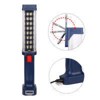 USB Rechargeable 18650 Working Light 2 Modes COB LED Magnetic Worklight Swivel Hook Car Repairing Flashlight Lantern