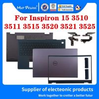 2023 Gratis Ongkir 04VWKD 076CF6 0DTXWD 03JRFX สำหรับ Dell Inspiron 3510 3511 3515 3520 3521 3525ฝาครอบหน้าจอ LCD สำหรับแล็ปท็อปกรอบโลหะที่พักแขนบานพับล่างด้านล่าง