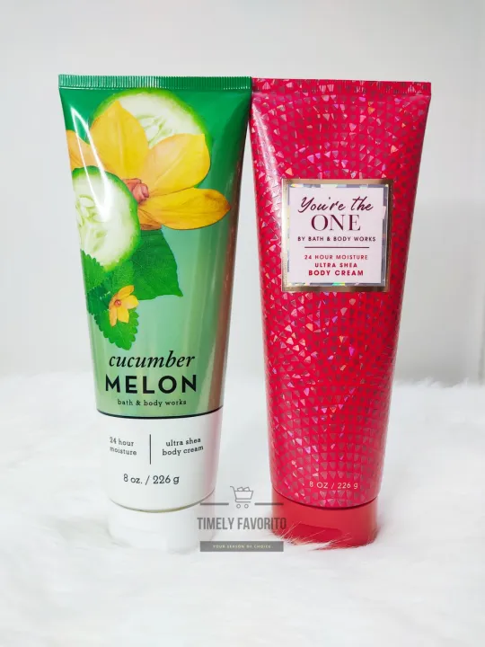 Bbw Cucumber Melon Youre The One Ultra Shea Body Cream 226g Lazada Ph