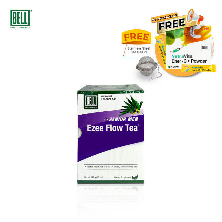 Prostate Supplement for Men Ezee Flow Tea Drink (3x120g/pack) Treatment of Prostate Infection
