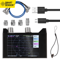 เครื่องวิเคราะห์เครือข่าย3G หน้าจอสัมผัส4.0นิ้ว,เครื่องวิเคราะห์เสาอากาศ SAA-2N NanoVNA V2ระบบ HF VHF UHF พร้อมตัวเรือนเหล็ก
