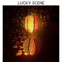 1Pcs Openwork Paper Lantern Childrens Dance Handheld Luminous Lantern Hanfu Shooting Props Antique lantern S01750