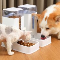 3.5L Cat Feeder Pet Dog Automatic Drinking Water Feeder Detachable Bowl Water Dispenser Food Feeding Device Pet Supplies parts