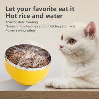 450ML Pet Heating Bowl Intelligent Pet Cat Thermostat Bowl Pet Kitten Cat Water Food Bowl Dispenser Pet Supplies