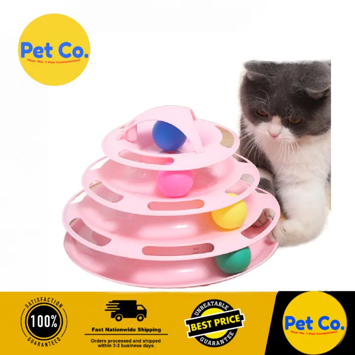 Tower of Tracks Cat Interactive Toy Lazada PH